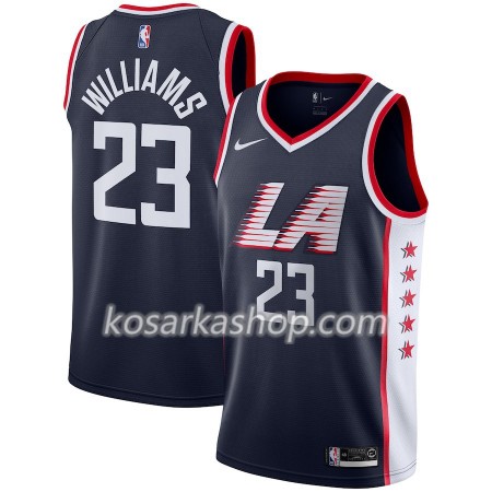 Dres Los Angeles Clippers Lou Williams 23 Nike 2018-19 City Edition Navy Swingman